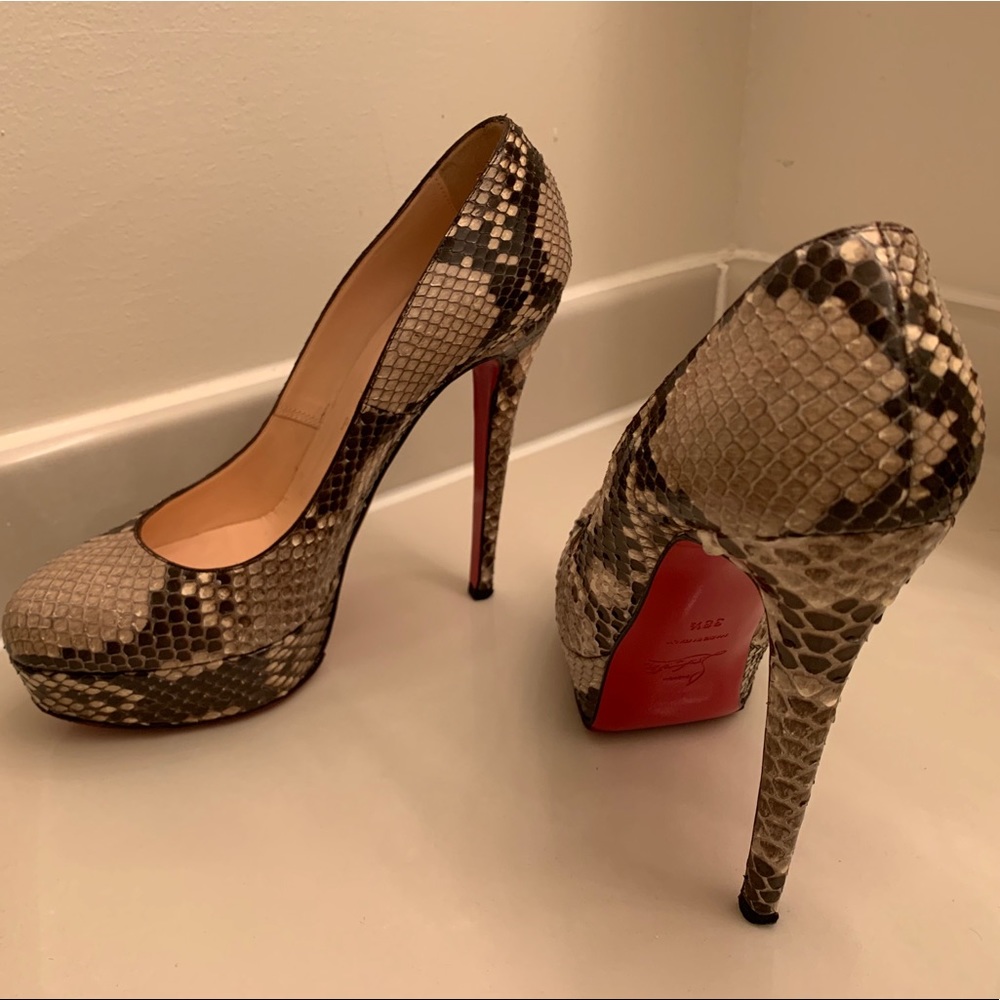 Christian Louboutin Bianca 140 Python